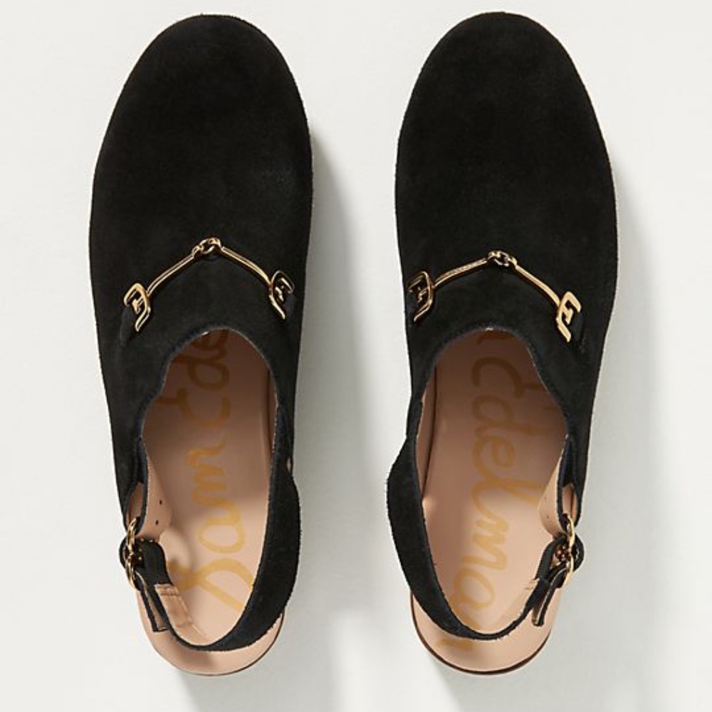 Sam Edelman Hilda Lux Suede Clogs - Picture 3 of 12